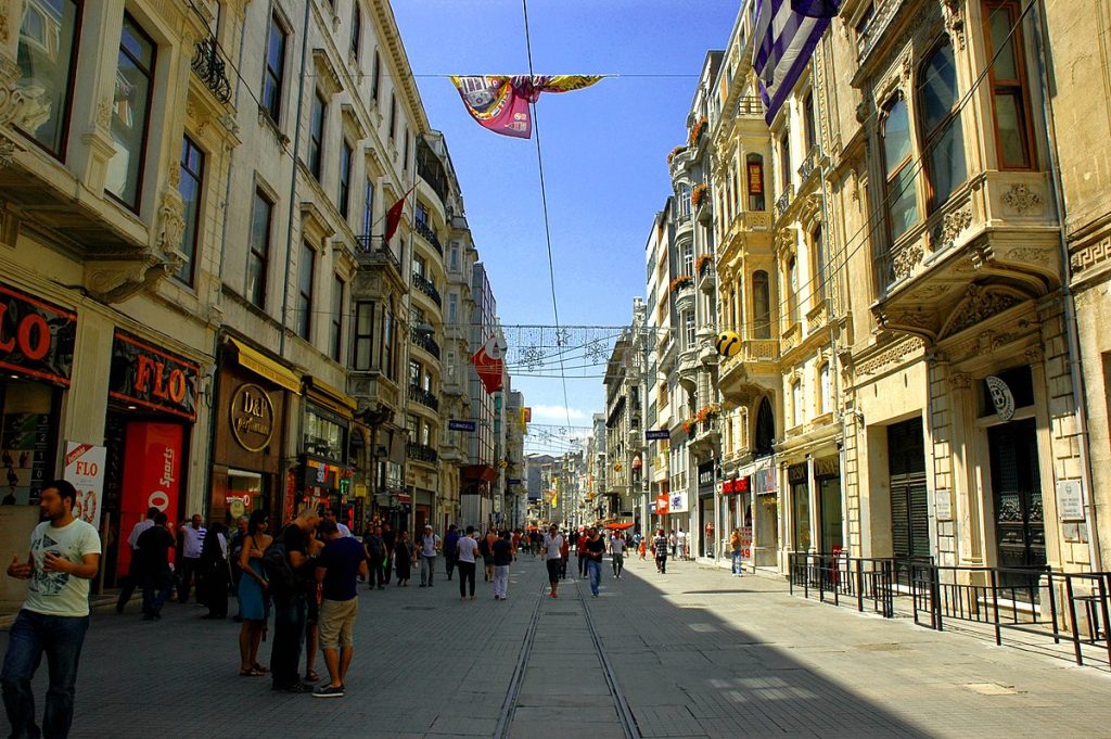 Istiklal Street, Taksim: 