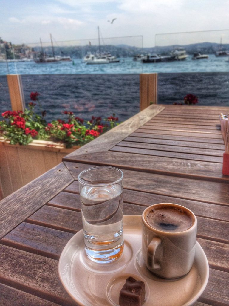 Romantic trip in Istanbul: Drink a Turkish Coffee at the Bosphorus